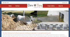 Desktop Screenshot of dev-tex.com